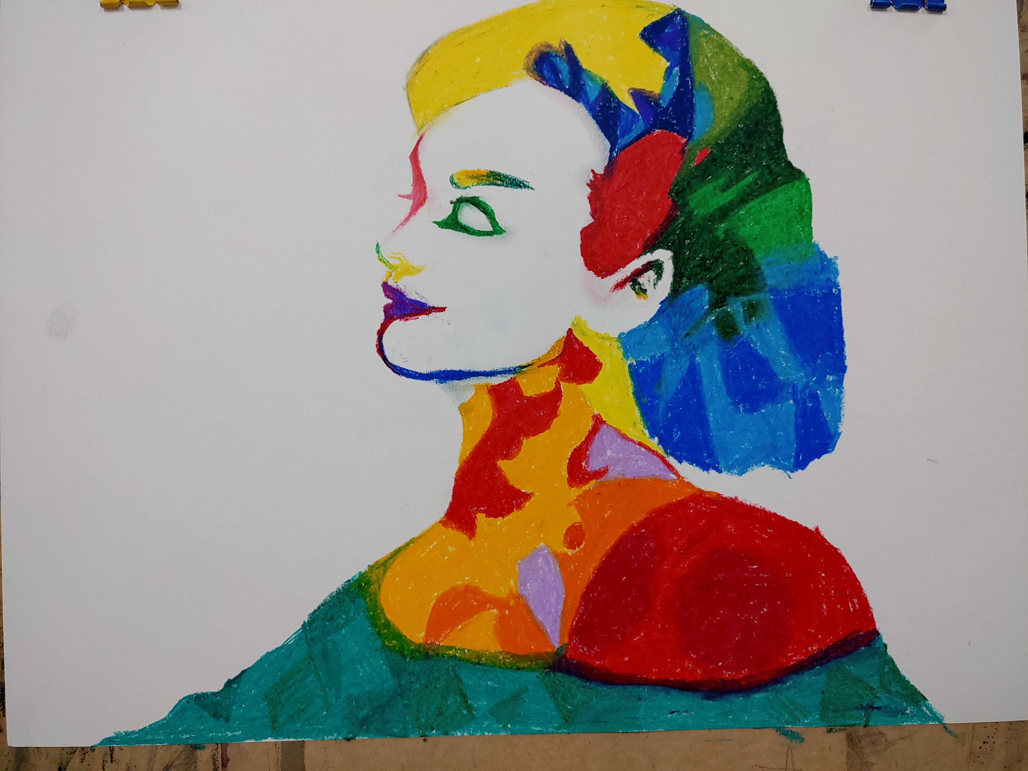 손그림)크레파스~